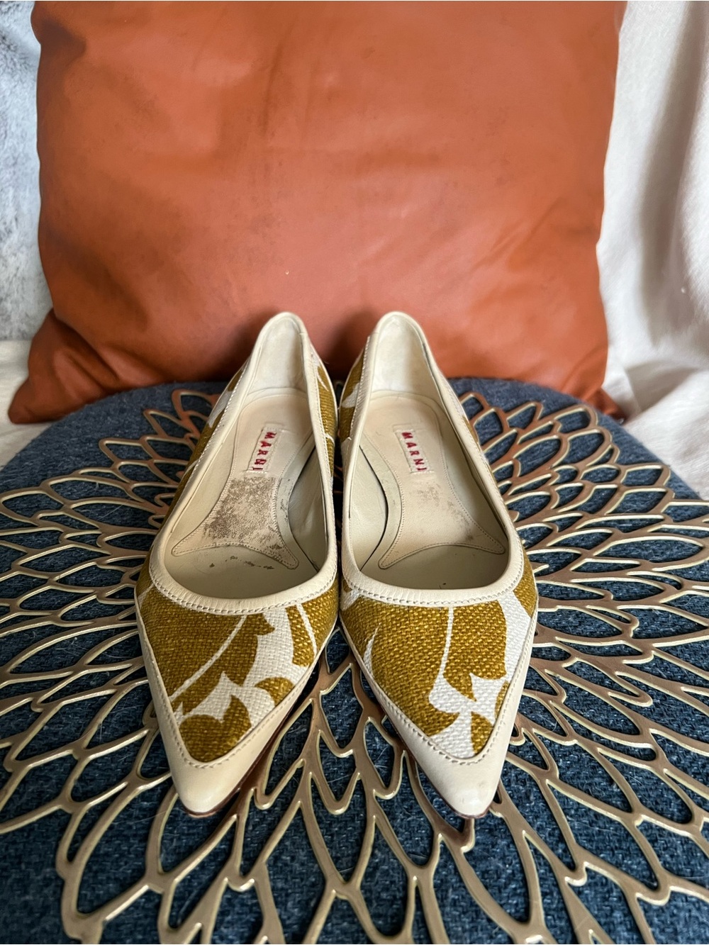 Marni Pointed Flats 36